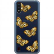 Чохол для Samsung Galaxy A01 (A015) MixCase Леопард метелика