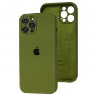 Чохол для iPhone 12 Pro Max Square Full camera army green