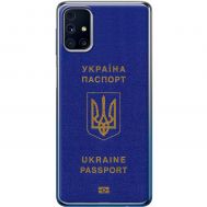 Чохол для Samsung Galaxy M31s (M317) MixCase патріотичні Україна паспорт
