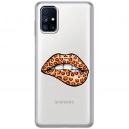 Чохол для Samsung Galaxy M51 (M515) MixCase Леопард губи