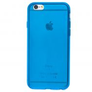 Чохол силіконовий для iPhone 6 прозоро синій