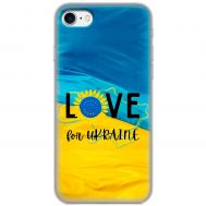 Чохол для iPhone 7 / 8 / SE MixCase патріотичні love Ukraine