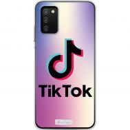 Чохол для Samsung Galaxy A03s (A307) MixCase TikTok логотип