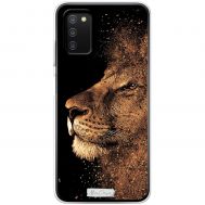 Чохол для Samsung Galaxy A03s (A037) MixCase тварини лев