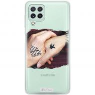 Чохол для Samsung Galaxy A22 (A225) / M32 (M325) Mixcase закохана пара татуювання