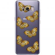 Чохол для Samsung Galaxy S8+ (G955) MixCase Леопард метелика