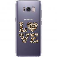 Чохол для Samsung Galaxy S8+ (G955) MixCase Леопард love