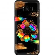 Чохол для Samsung Galaxy S8 (G950) MixCase Леопард райдужна квітка