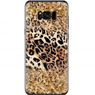 Чохол для Samsung Galaxy S8 (G950) MixCase Леопард в блискітках