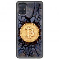 Чохол для Samsung Galaxy A51 (A515) / M40s MixCase гроші bitcoin