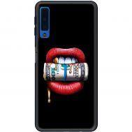 Чохол для Samsung Galaxy A7 2018 (A750) MixCase гроші lips