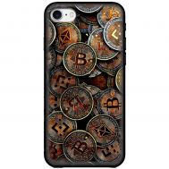 Чохол для iPhone 7 / 8 / SE MixCase гроші bitcoins