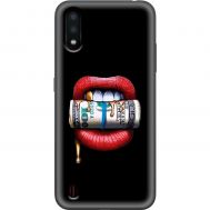 Чохол для Samsung Galaxy A01 (A015) MixCase гроші lips