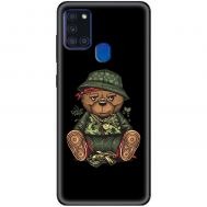 Чохол для Samsung Galaxy A21s (A217) MixCase гроші angry bear