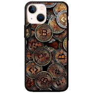 Чохол для iPhone 13 MixCase гроші bitcoins