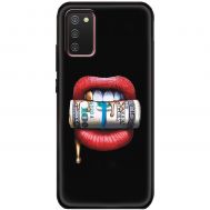 Чохол для Samsung Galaxy A02s (A025) MixCase гроші lips