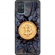 Чохол для Samsung Galaxy A71 (A715) MixCase гроші bitcoin