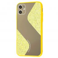 Чохол для iPhone 11 Shine mirror жовтий