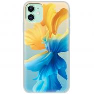 Чохол для iPhone 11 MixCase патріотичні квітка України