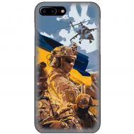 Чохол для iPhone 7 Plus / 8 Plus MixCase патріотичні бійці України