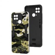 Чохол для Xiaomi Redmi 10C Military armor camouflage khaki