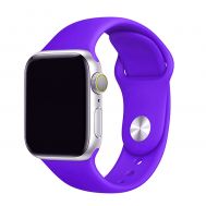 Ремінець для Apple Watch 42mm Band Silicone One-Piece фіолетовий
