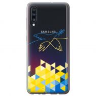 Чохол Samsung Galaxy A70 (A705) Mixcase патріотичний голуб