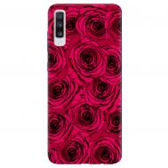 Чохол для Samsung Galaxy A70 (A705) Mixcase Червоні троянди