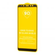 Захисне скло Samsung Galaxy A8+ 2018 (A730) Full Glue чорне (OEM)