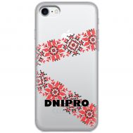 Чохол для iPhone 7/8 MixCase патріотичні DNIPRO