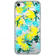 Чохол для iPhone 7 / 8 MixCase патріотичні жовто-блакитні квіти