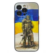 Чохол для iPhone 13 Pro WAVE Ukraine Shadow Matte protector of children