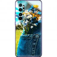 Чохол для Xiaomi Mi Note 10 Lite MixCase патріотичні квіти України
