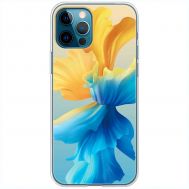 Чохол для iPhone 12 Pro Max MixCase патріотичні квітка України