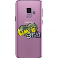 Чохол для Samsung Galaxy S9 (G960) MixCase патріотичні Love is ЗСУ
