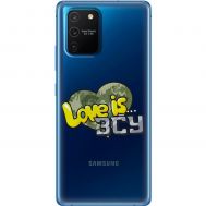 Чохол для Samsung Galaxy S10 Lite (G770) / A91 MixCase патріотичні Love is ЗСУ