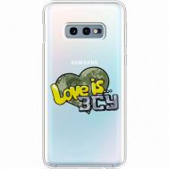 Чохол для Samsung Galaxy S10e (G970) MixCase патріотичні Love is ЗСУ