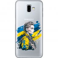 Чохол для Samsung Galaxy J6+ 2018 (J610) MixCase патріотичні незламна Українка