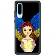 Чохол для Huawei P30 MixCase патріотичні українка ангел