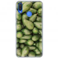 Чохол для Huawei P Smart Plus Mixcase зелені авокадо