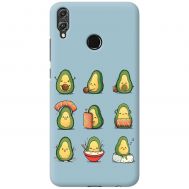 Чохол для Huawei Honor 8X Mixcase авокадо дизайн 8