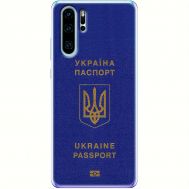 Чохол для Huawei P30 Pro MixCase патріотичні Україна паспорт