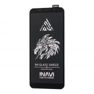 Захисне скло для Huawei Y5p Inavi Premium чорне (OEM)