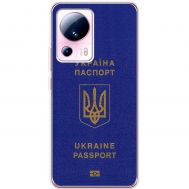 Чохол для Xiaomi 13 Lite MixCase патріотичні Україна паспорт