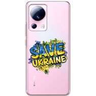 Чохол для Xiaomi 13 Lite MixCase патріотичні save ukraine