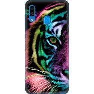 Чохол для Samsung Galaxy A20 / 30 MixCase звірі кольоровий тигр