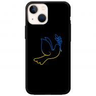 Чохол для iPhone 13 MixCase патріотичні блакитно-жовтий голуб