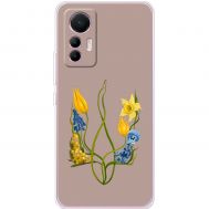 Чохол для Xiaomi 12 Lite MixCase патріотичні квіти у формі герба