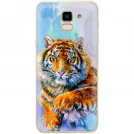 Чохол для Samsung Galaxy J6 2018 (J600) MixCase звірі тигр