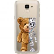 Чохол для Samsung Galaxy J6 2018 (J600) MixCase робот ведмідь
